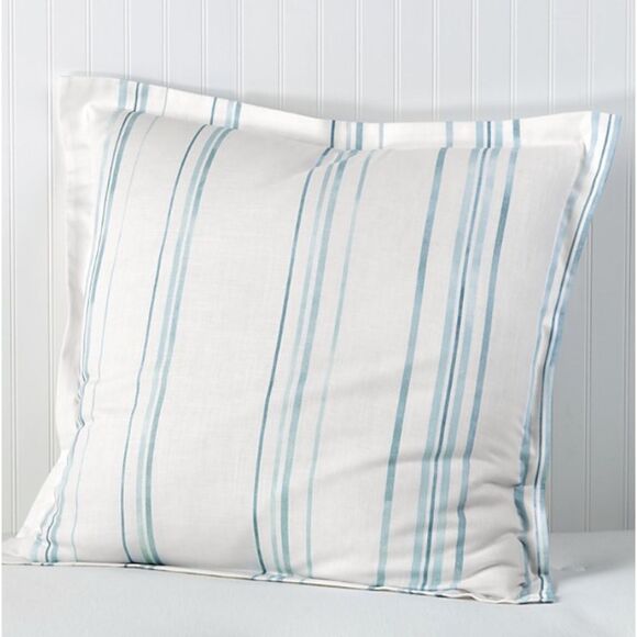 Sky Bristol Stripe Euro Sham Set - 100% Exclusive - Picture 1 of 4